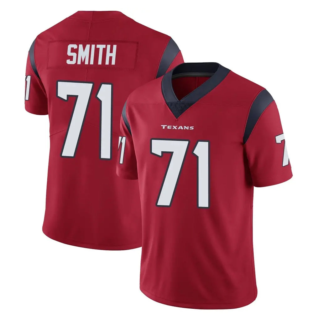 Ncoe H.Texans #71 Braden Smith Player Red Limited Vapor Untouchable Home Game Stitched Jerseys
