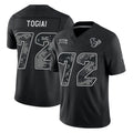 Ncoe H.Texans #72 Tommy Togiai Player Black Limited 2026 Salute to Service Home Game Stitched Jerseys