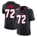 Ncoe H.Texans #72 Tommy Togiai Player Navy Limited Alternate Vapor F.U.S.E. Home Game Stitched Jerseys