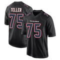 Ncoe H.Texans #75 Wyatt Teller Player Black Fashion Home Game Stitched Jerseys