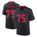 Ncoe H.Texans #75 Wyatt Teller Player Navy 2nd Alternate Home Game Stitched Jerseys