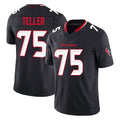 Ncoe H.Texans #75 Wyatt Teller Player Navy Limited Alternate Vapor F.U.S.E. Home Game Stitched Jerseys