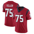 Ncoe H.Texans #75 Wyatt Teller Player Red Limited Vapor Untouchable Home Game Stitched Jerseys