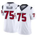 Ncoe H.Texans #75 Wyatt Teller Player White Limited Vapor F.U.S.E. Home Game Stitched Jerseys