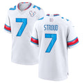 Ncoe H.Texans #7 CJ Stroud Player White 2026 Rivalries Vapor Home Game Stitched jerseys