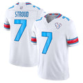 Ncoe H.Texans #7 CJ Stroud Player White 2026 Rivalries Vapor Limited Home Game Stitched jerseys