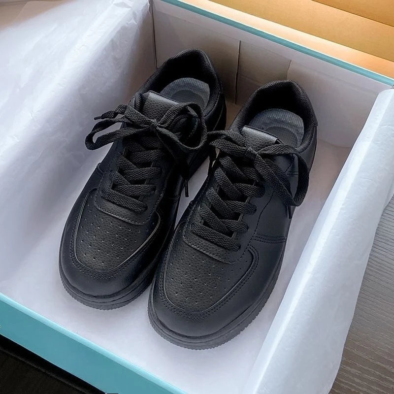 Tennis Sneakers Woman Spring Autumn Sports Board Shoes Fashion Comfort Colorful Casual Academy Style Little White Shoes Female