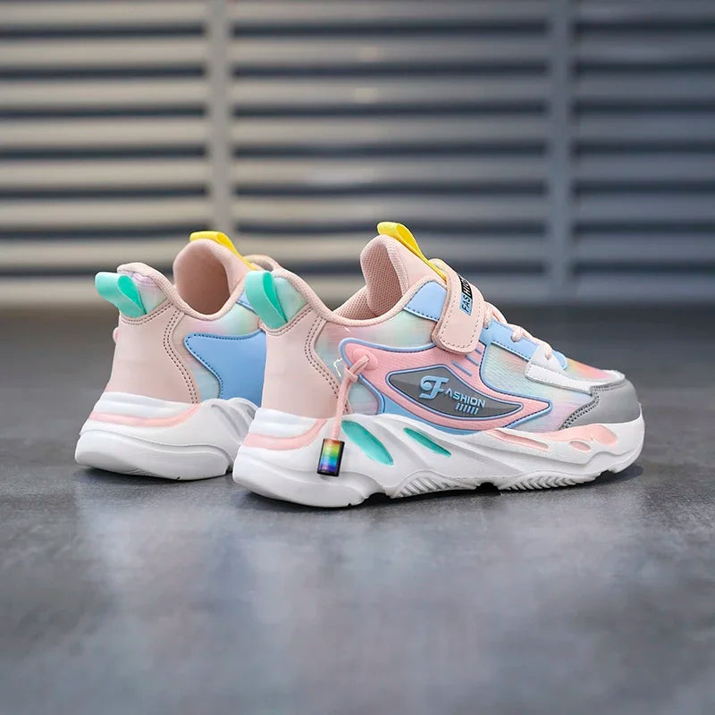 Girls Casual Shoes Summer Winter Warm Fur Children Furry Shoes Kids Shoes Female Princess Chunky Sneakers Child Cute 3 5 6 7 8